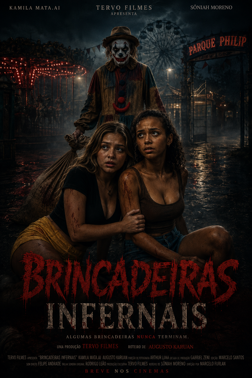 brincadeiras infernais, filme de terror brasileiro completo, lançamento